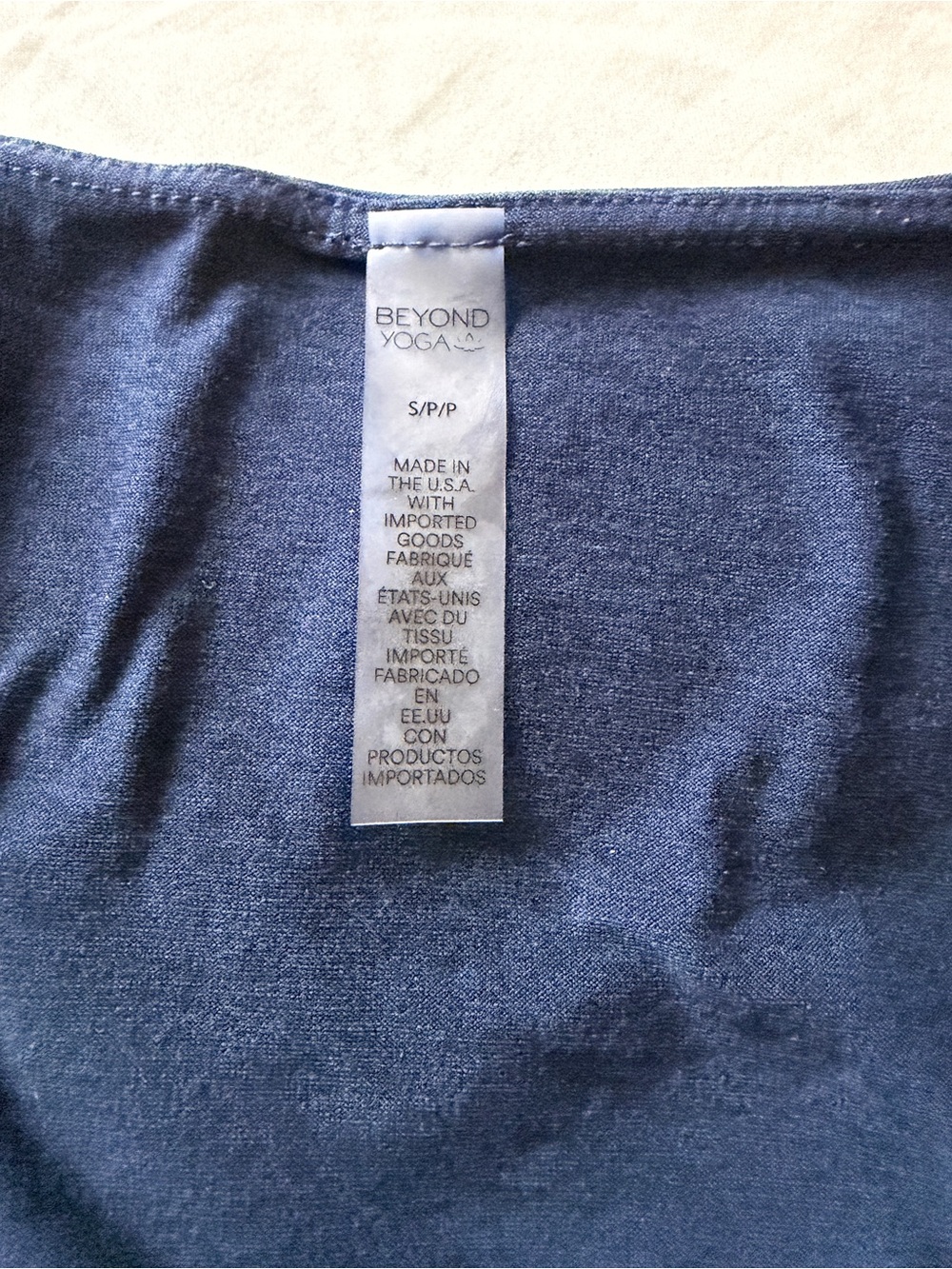 Beyond Yoga Featherweight Getaway Dress size Small nocturnal navy - Picture 8 of 9